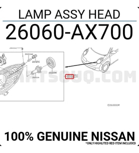 Far Micra 2002-2007 Elektrikli Beyaz Sol (Oem No:26060Ax700)