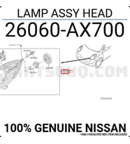 Far Micra 2002-2007 Elektrikli Beyaz Sol (Oem No:26060Ax700)