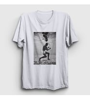 Presmono Unisex Beyaz Pool Muhammed Ali T-Shirt 230530tt