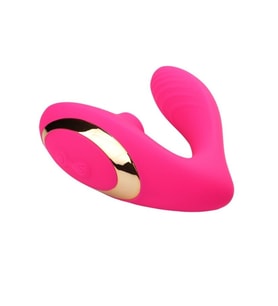 Didi Double Orgasm Hava Basınçlı Vibratör Pembe
