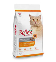 Reflex Tavuklu Pirinçli Yetişkin Kedi Maması 2 KG