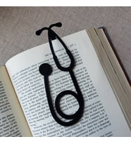 Metal Kitap Ayracı Steteskop Kitap Ayracı