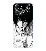 Xiaomi Redmi 12 Uyumlu Uyumlu Death Note Tasarımlı Şeffaf Telefon Kılıfı