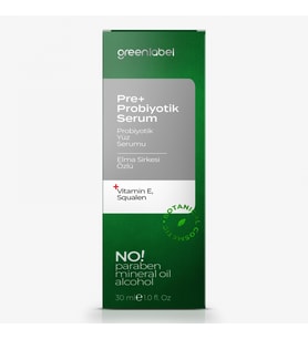 Greenlabel Pre+Probiyotik Anti Aging Yaşlanma Karşıtı Serum 30 ml