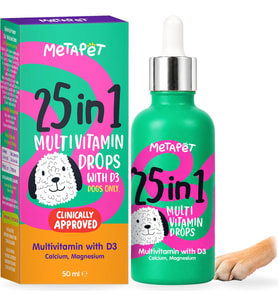 Köpekler İçin 25 in 1 Multivitamin Damla 50 ml Köpek Vitamini