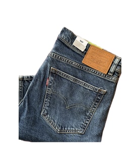512™ Slim Taper likralı esnek Jean -navi-