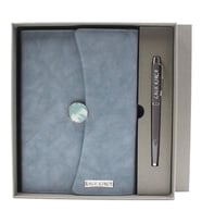 İsme Özel Premium Defter ve Kalem Seti Tasarım Kutulu - Renk Seçenekli