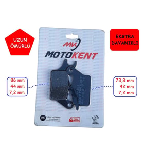 Honda Ön Fren Disk Balatası Sfa708 Mtk Dio 110 Suzuki Uk 110 Address (17-..) Yamaha Tricity 125
