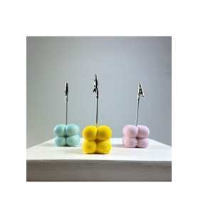 Bubble Not Tutucu 3'lü Set ( Nane - Sarı - Pembe )