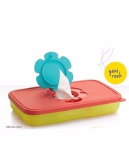 TUPPERWARE ISLAK MENDİL KUTUSU (Çok Renkli)
