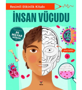 Resimli Etkinlik Kitabı - İnsan Vücudu