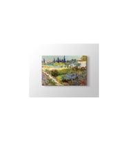 DBSanatevi Vincent Van Gogh - Garden At Arles Tablo 70 X 70 cm