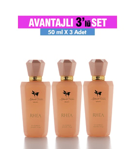 3'Lü Set Alberto Taccini  Rhea Kadın Parfümü 50 ml
