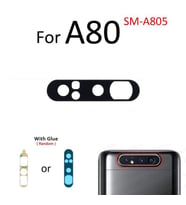 Samsung Galaxy A80 Arka Kamera Camı Lens Yapışkanlı