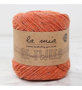 La Mia Re-Tweed Turuncu Melanj El Örgü İpi - L144