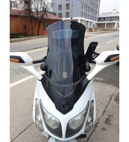 MOTOCAM SYM Gts Evo 250 Ön Cam 2006-2015 Model 63cm Siyah Renkli 4mm 10cm daha Uzun