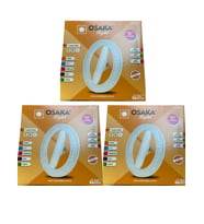 (3 Adet) Osaka 40W Sarı-Günışığı-Beyaz E27 Duylu Simit Ampul