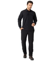 Crozwise Outdoor Kalın Erkek Alt Eşofman 2242 Siyah