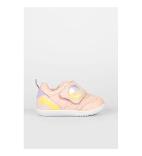 Vicco Donut Ortapedik Kauçuk Hafif Taban Cırtlı Bebe İlk Adım Spor Ayakkabı PUDRA