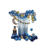 Çıtıpıtıstore Lüks Mavi Konsept Balon Set