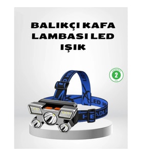 Mey İthalat® Şarj Edilebilir LED Kafa Feneri – 4 Işık Modu, IPX5 Su Geçirmez, Hareket Sensörlü