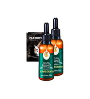 Natural Essence 7x Rapid Growth 2 Adet Saç Uzatıcı Besleyici Güçlendirici Parlatıcı Bakım Serumu 30 ml + Yanında Jel