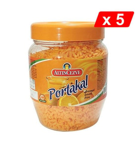 Altıncezve Granül Portakal Aromalı İçecek Tozu 300 Gr - 5Lİ PAKET