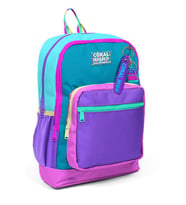Coral High Dört Bölmeli Pembe Pastel Renkli İlkokul Sırt Çantası - Kız Çocuk