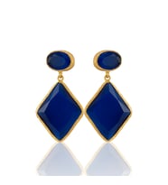 Kadir Jewellery 22 Ayar Altın Kaplama Kadın Sallantılı Küpe -El İşçiliği Ve Hipoalerjenik Küpe