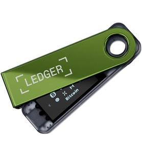 Ledger Nano S Plus Neptün Mavisi Kripto Donanım Cüzdanı (Bakır Yeşili) (Çok Renkli)
