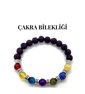 Nelleovana Doğaltaş - Çakra Bileklik - Unisex -
