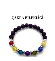 Nelleovana Doğaltaş - Çakra Bileklik - Unisex -