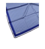 Mısırlı Eşarpları Silky Cocoon Twill Sport Eşarp (Lacivert-Saks)