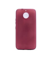 Lenovo Moto G5S Plus Uyumlu Kılıf Zore Premier Silikon Kapak (Mürdüm)