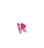 Kız yunlu cocuk cizme(28-29) (Pembe)