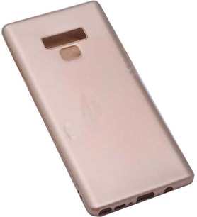 Jopus Galaxy Note 9 ile Uyumlu Soft Oil  Silikon Kılıf Gold