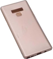 Jopus Galaxy Note 9 ile Uyumlu Soft Oil  Silikon Kılıf Gold