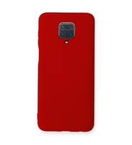 Redmi Note 9 Kılıf Nano Içi Kadife Silikon - Kırmızı