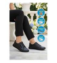 Ayakmod 5635 Z Siyah Kadın Günlük Ayakkabı