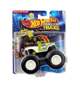 Hotwheels Canavar Araç Fıstık Yeşili Beyaz- REALLY GOTTA-GO