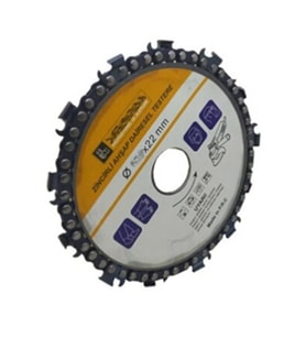 Zincirli Ahşap Testeresi 115 mm 4 Taşlama Makine Uyumlu Kesme Oyma Şekil Verme Testeresi 1 Adet