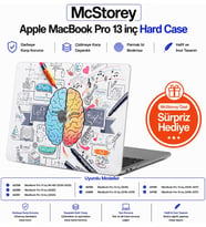 MacBook Pro 13 Baskılı Kılıf A1706 A1708 A1989 A2159 A2251 A2289 A2338 M1 M2 Uyumlu Sert Kılıf İnce Hafif Koruyucu Kapak Beyaz