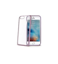 Celly Laser Cover iPhone 7 ile Uyumlu Rose Gold Kılıf