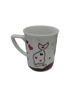 Cats By LYN Kupa Cat Love Aşk Kedi 200cc Porselen Beyaz Tekli