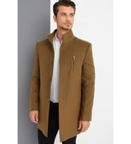 PLT9386 DEWBERRY ERKEK PALTO-CAMEL