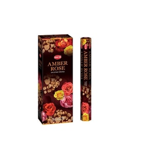 hem amber rose 2 paket 40 adet çubuk tütsü