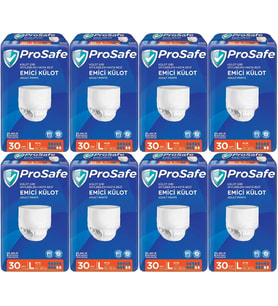 Prosafe Emici Külot Hasta Bezi Büyük-Large 240 Adet (8PK*30)
