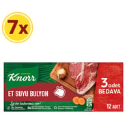 Knorr Tablet Bulyon Et 120 GR  x 7 Adet