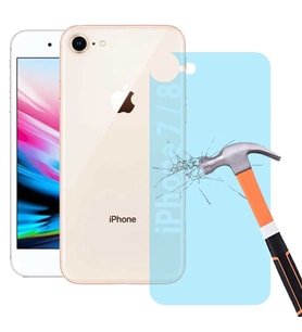Apple iPhone 7 ve iPhone 8 Arka Nano Cam Ekran Koruyucu