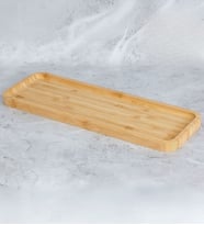 Bambu 2 ADET tabak, sunum, kahve sunumu, baharat, yağdanlik standı,peynir tabağı YÜKSEK KALİTE